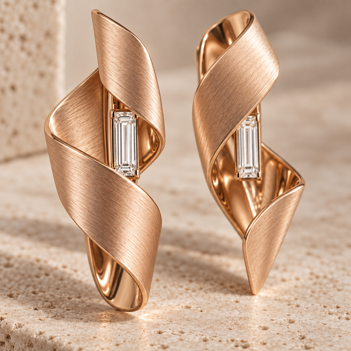 Folded Light jewelry craftsmanship detail