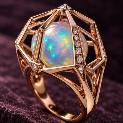 Aurora Chamber jewelry craftsmanship detail